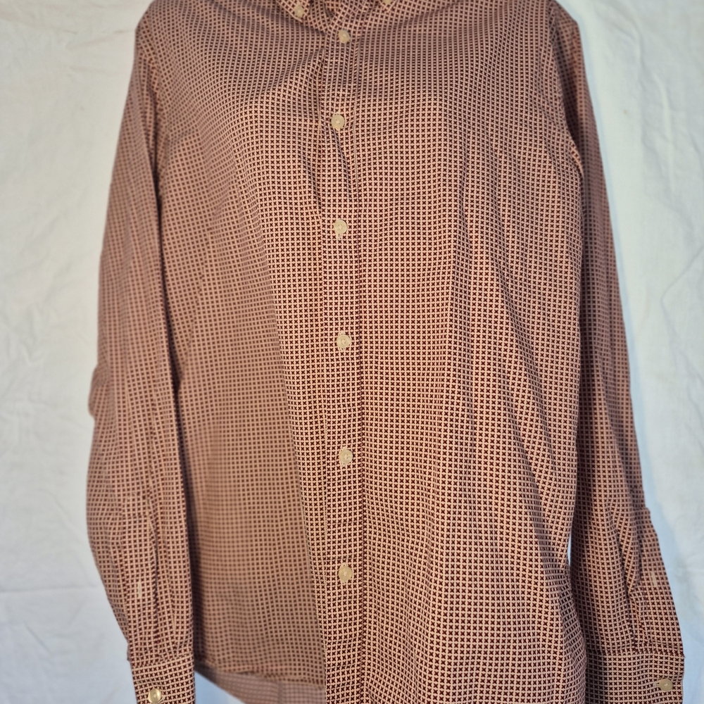 🔴 Michael Kors Tailored Fit Button-Down Shirt – Size L 🔴